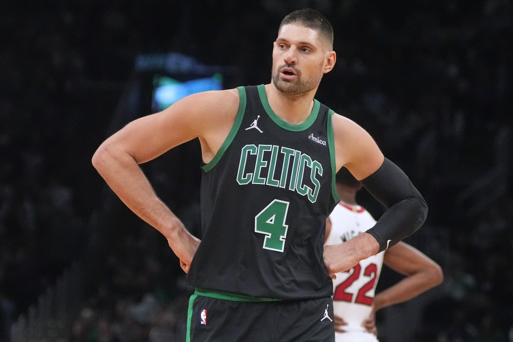 Celtics' Nikola Vucevic fractures finger, ruled out of Mavericks game