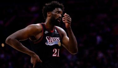 Right oblique strain rules out Sixers' Joel Embiid for at least three games