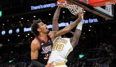 Neemias Queta's career game powers Celtics to win over 76ers