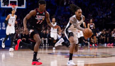 VJ Edgecombe's back contusion adds to injury woes