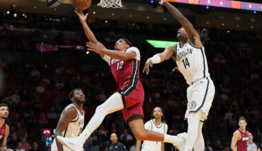Nets’ turnover problems haunt them against Heat in 10th straight loss
