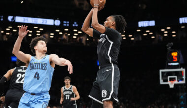 Nets win 2nd straight win, 126-115 over injury-plagued Grizzlies