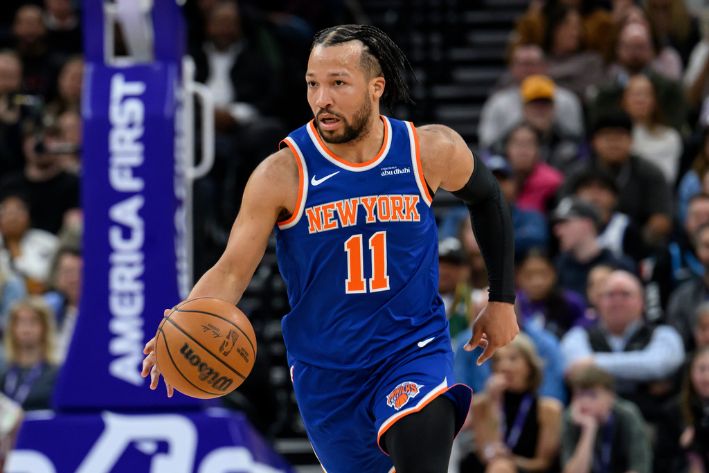 Knicks' Jalen Brunson (neck) out vs. Pacers, Miles McBride progressing