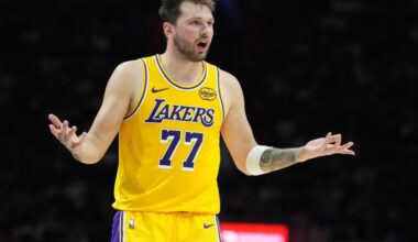 Lakers’ Luka Doncic suspended; LeBron and Bronny James make history – Orange County Register
