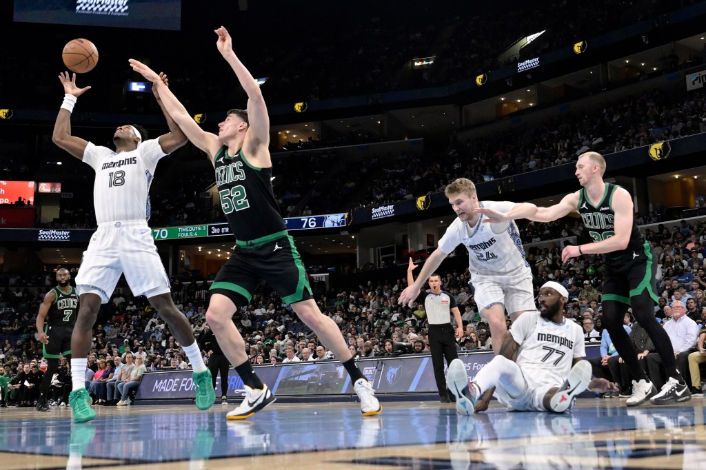 Key reserve helps Celtics rally past zombie Grizzlies, avoid upset