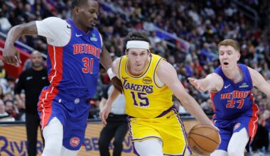 Lakers use rare practice day to fine tune ahead of final 8-game stretch – Orange County Register