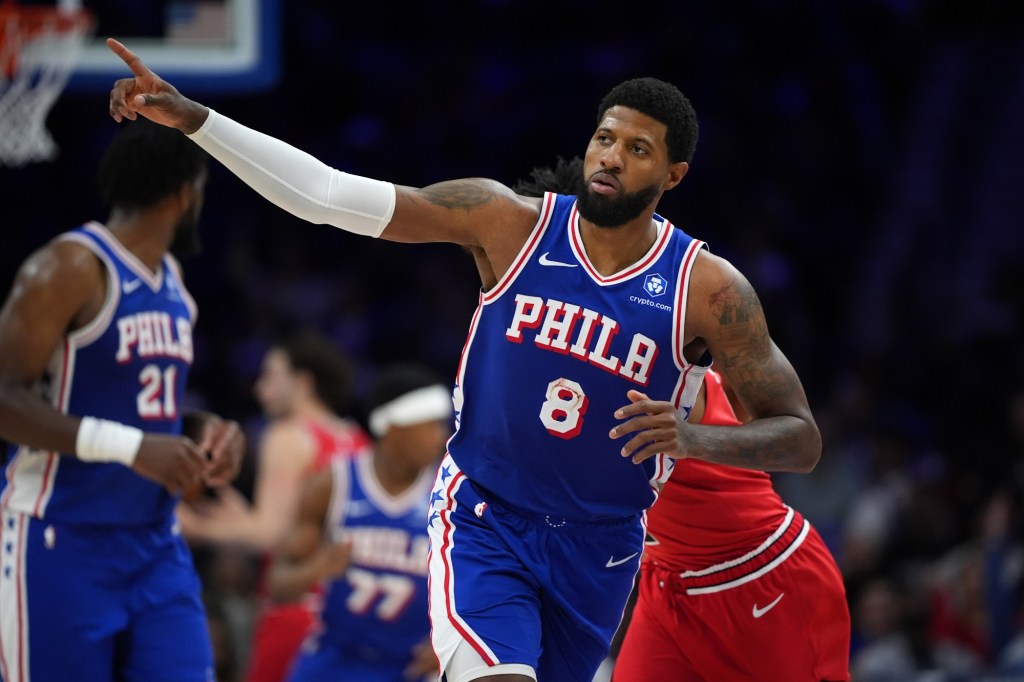 Joel Embiid, Paul George make historic returns in Sixers rout of Bulls