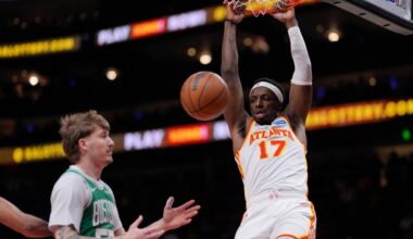 Depleted Celtics fall to Hawks without Jayson Tatum