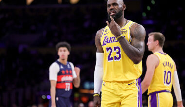 With Luka Doncic suspended, LeBron James’ triple-double powers Lakers to 120-101 win over Wizards