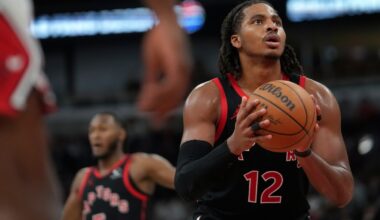 Rookie centre Collin Murray-Boyles could return on Raptors road trip