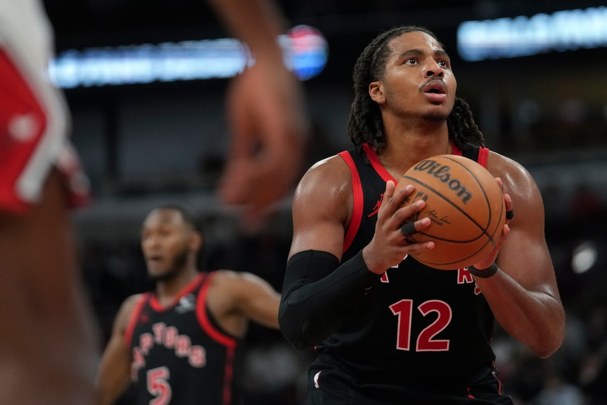 Rookie centre Collin Murray-Boyles could return on Raptors road trip