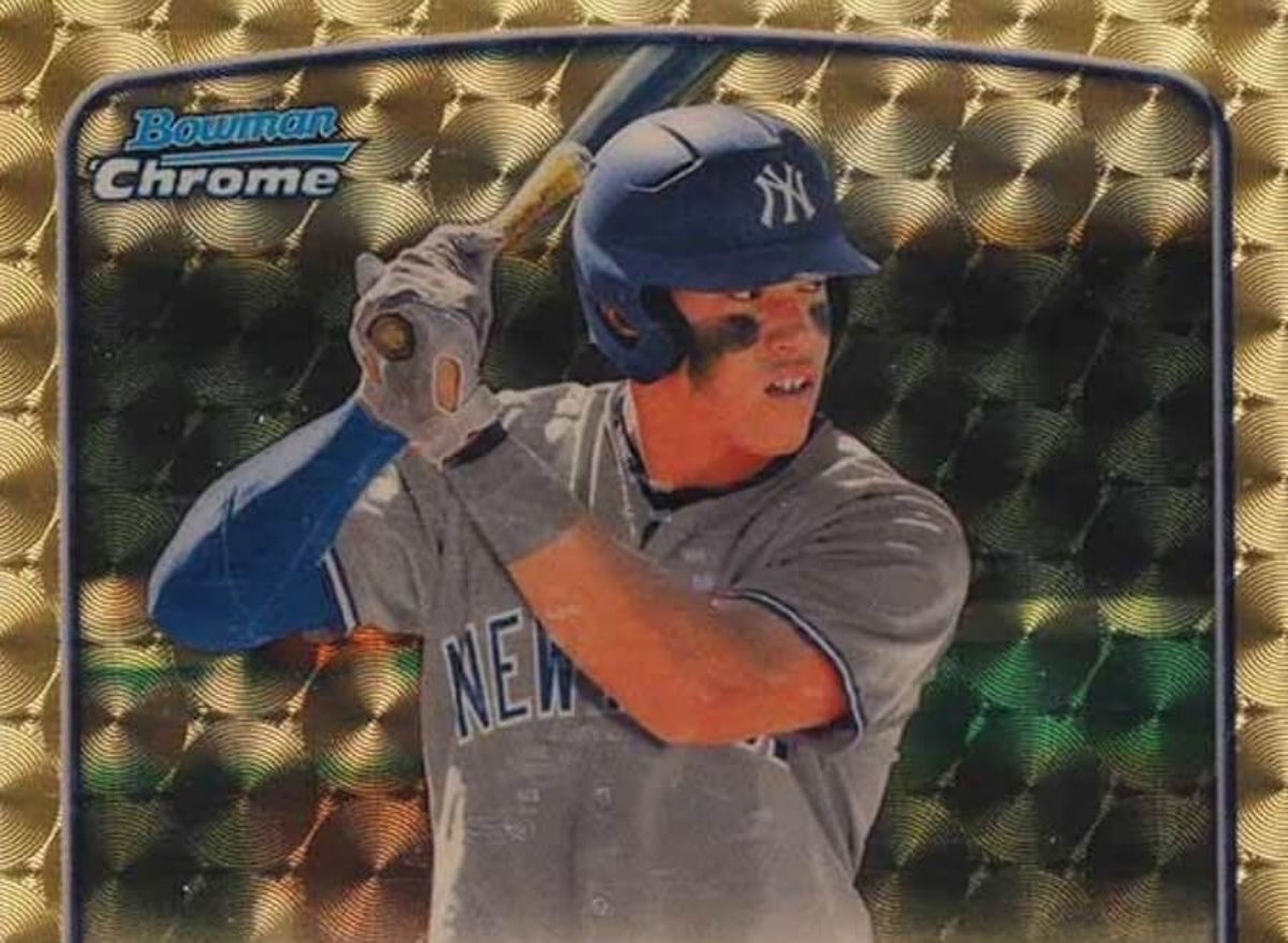 Aaron Judge card sells for $5.2 million, a new record for a modern baseball card