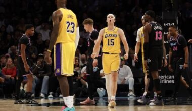 Austin Reaves Explains Why Lakers' Big 3 Chose To Play Vs. Heat