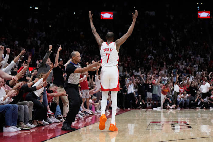 Kevin Durant passes Michael Jordan for No 5 on NBA scoring list in Rockets' win