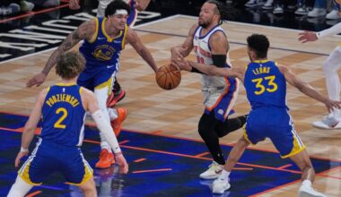 Shorthanded Golden State runs out of steam