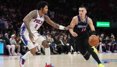 NBA Roundup: Heat use late run to rally past 76ers