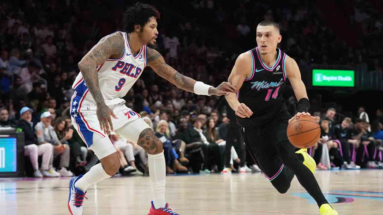 NBA Roundup: Heat use late run to rally past 76ers