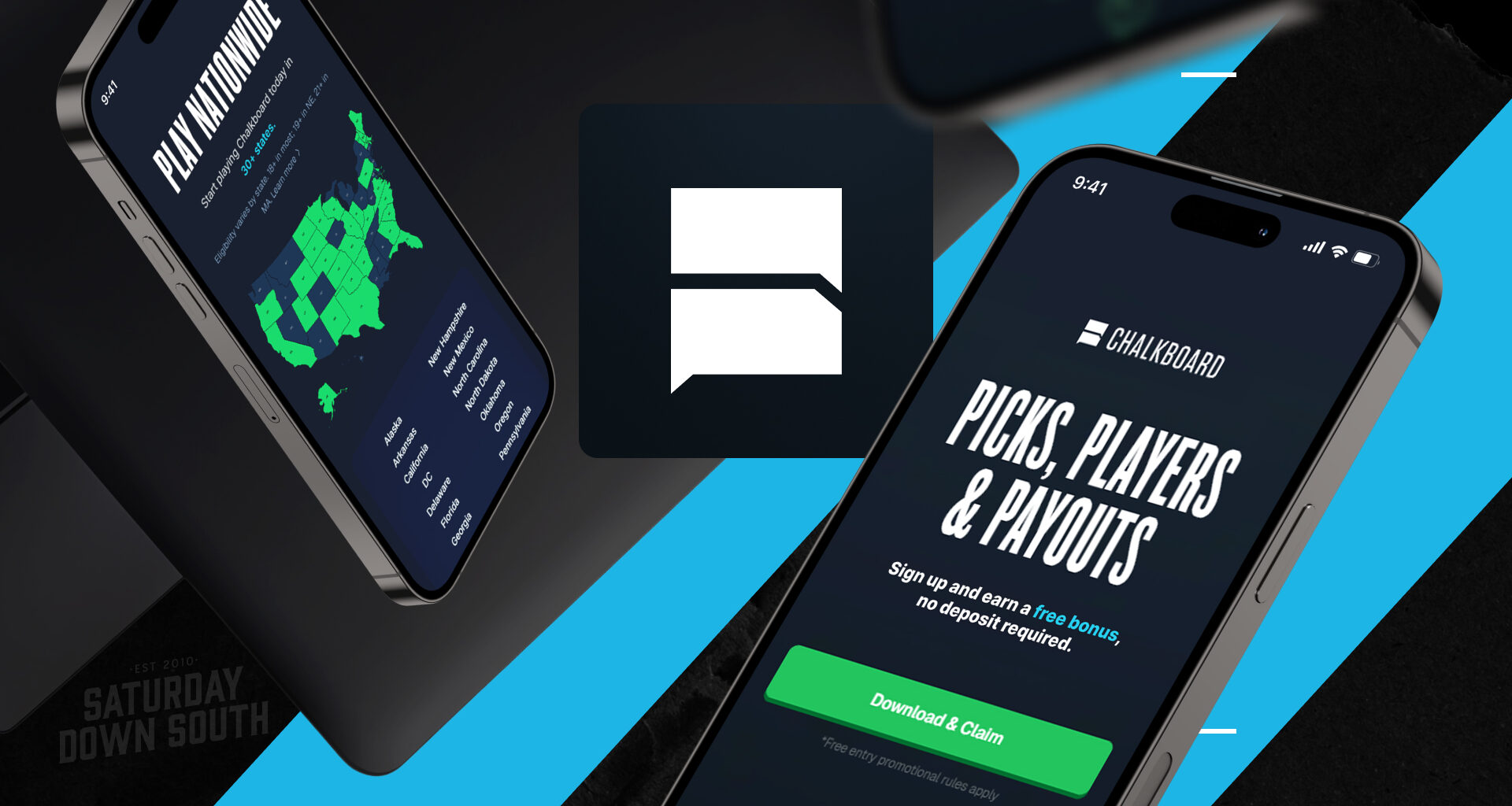 Chalkboard Promo Code SOUTH: Start With $100 March Madness Bonus + Free Pick