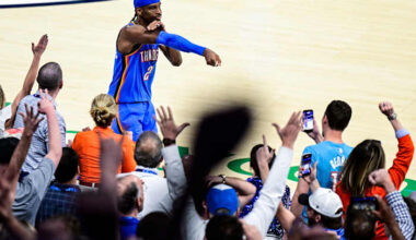 Shai Gilgeous-Alexander ties Wilt Chamberlain's record of 126 straight games with at least 20 points