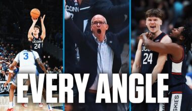 Every angle you didn't see from UConn's thrilling game-winner over Duke