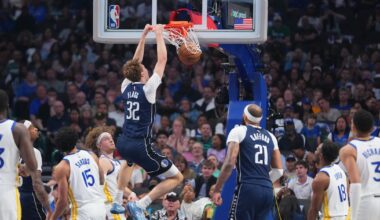 Cooper Flagg scores 32, but Mavs fade late in NBA-leading 41st clutch game vs. Warriors