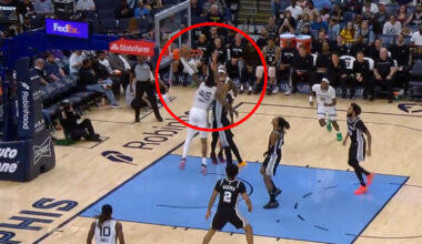 GG Jackson dunks on Victor Wembanyama