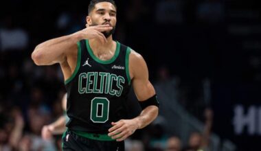 Boston Celtics Star Jayson Tatum Made History Against Hornets