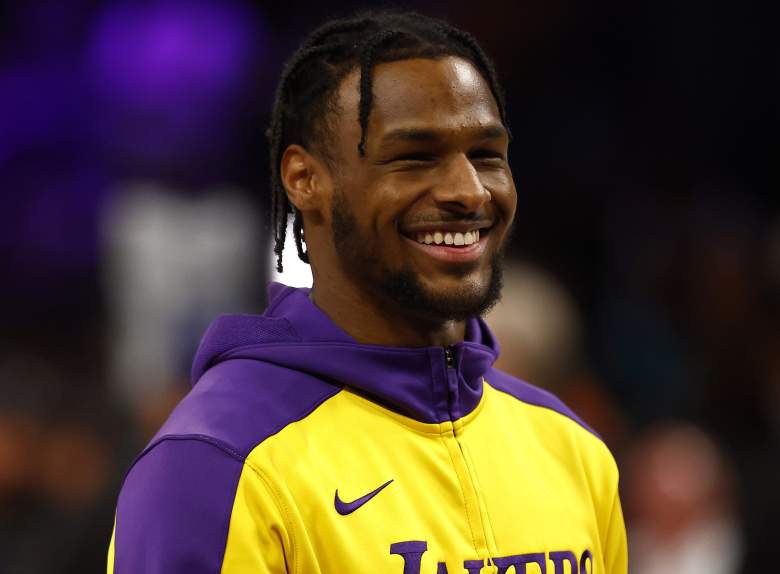 Lakers guard Bronny James