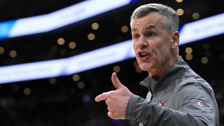 Chicago Bulls head coach Billy Donovan
