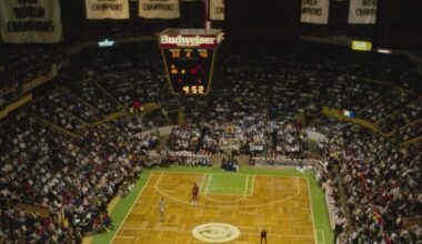 Can the old Boston Garden scoreboard be saved? Or should it rest in pieces?