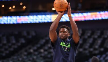 Timberwolves prep for Anthony Edwards’ return after clank-fest against Pistons