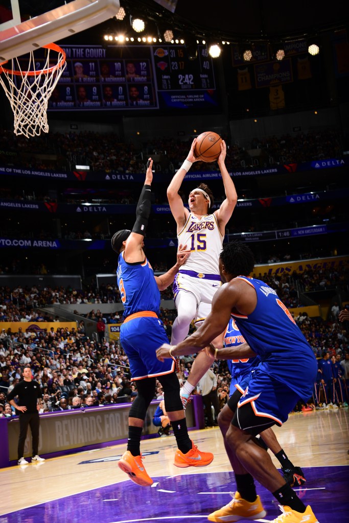 Lakers star Austin Reaves