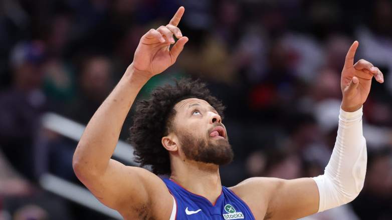 Cade Cunningham of the Detroit Pistons