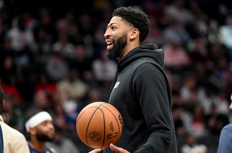 Lakers Player Has Hilarious Reaction To Anthony Davis on the Wizards