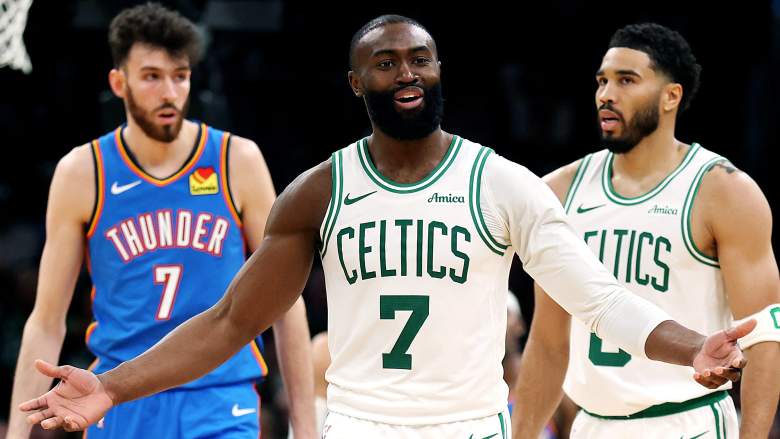 Jaylen Brown and the Boston Celtics are moving up the NBA power rankings.