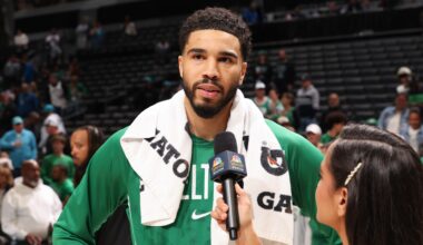 Jayson Tatum starts for Celtics vs. Mavericks, 10 months after Achilles' rupture