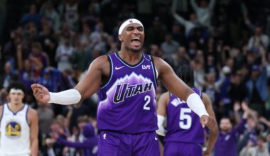 Jazz two-way players combine for 38 against banged up Warriors – Deseret News