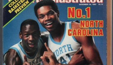 Michael Jordan’s first Sports Illustrated cover sells for record $229,360