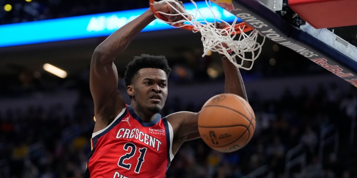 Yves Missi’s defense, rebounding fuel Pelicans’ 18-point win over Mavericks