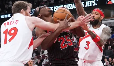 Barrett and Ingram help the Raptors cruise past the Bulls 139-109
