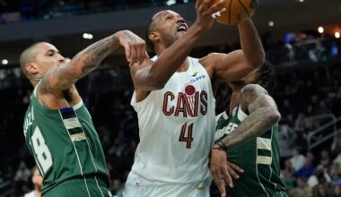 Evan Mobley and James Harden lead the way as Cavaliers beat short-handed Bucks 123-116