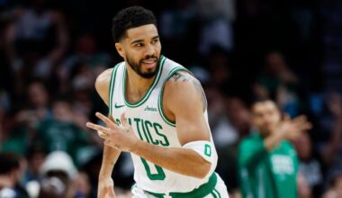 Tatum nets season-high as Celtics beat Hornets, clinch playoff berth