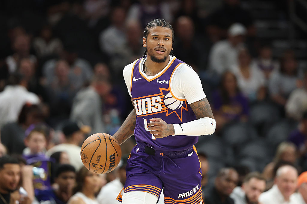 jalen green in a suns jersey