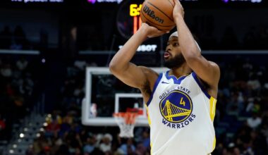 Golden State Warriors' Moses Moody has torn patellar tendon in knee