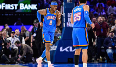 Shai Gilgeous-Alexander ties Wilt Chamberlain's record of 126 straight games with at least 20 points