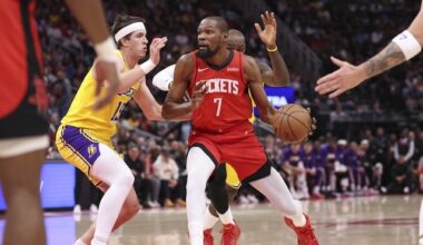 Austin Reaves Discusses Possible Adjustments For Lakers' Rematch With Rockets