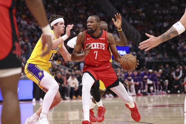 Austin Reaves Discusses Possible Adjustments For Lakers' Rematch With Rockets