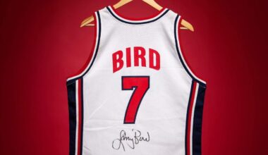 Larry Bird-signed Dream Team jersey leads Scottie Pippen collection auction sales