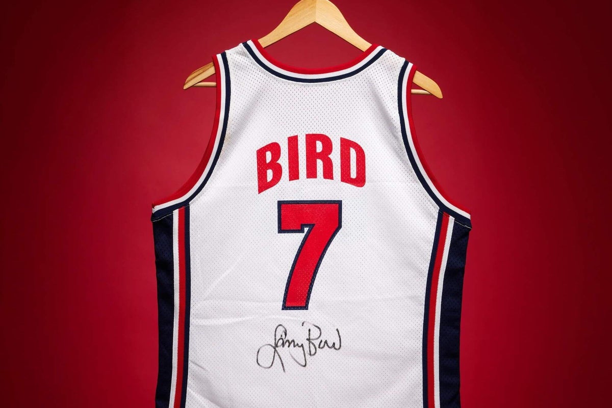 Larry Bird-signed Dream Team jersey leads Scottie Pippen collection auction sales