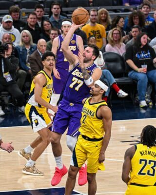 Lakers versus Pacers in March of 2026.